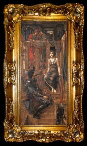 framed  Burne-Jones, Sir Edward Coley King Cophetua and the Beggat-Maid, ta009-2